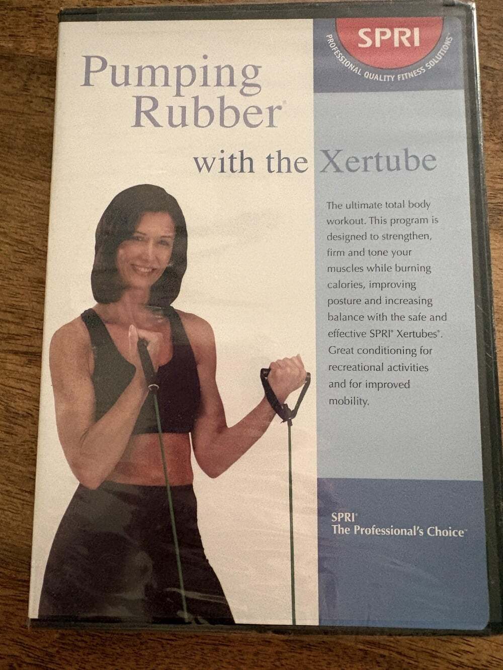 Pumping Rubber With The Xertube DVD SPRI Strength Training Workout New Sealed